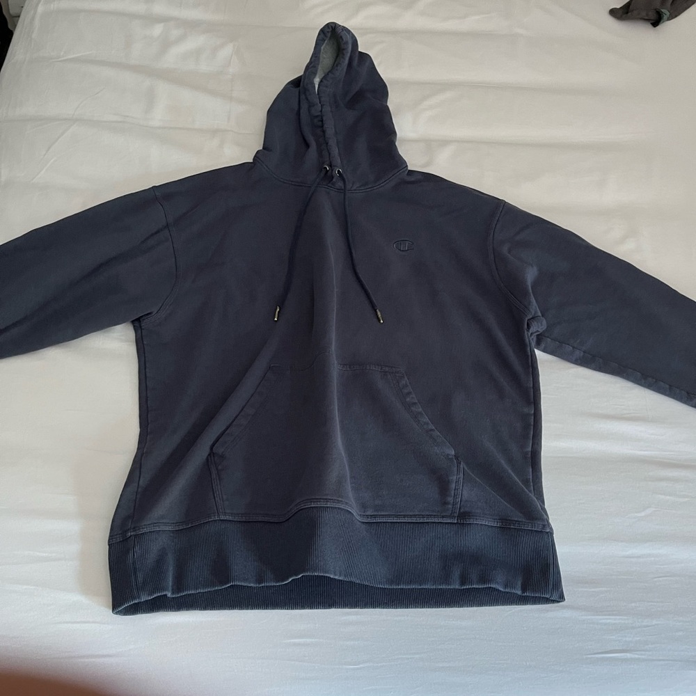 Grey champion hoodie